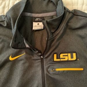 Nike LSU mens grey pullover